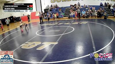 52-56 lbs Round 1 - Gladys King, Knoch vs Londyn Krymski, Avonworth