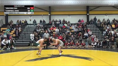 157 lbs Semifinal - Campbell Janis, Iowa City, West vs Brayden Fish, Linn-Mar