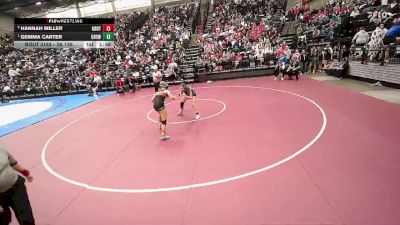 3A 130 lbs Semifinal - Gemma Carter, Canyon View vs Hannah Miller, Grantsville