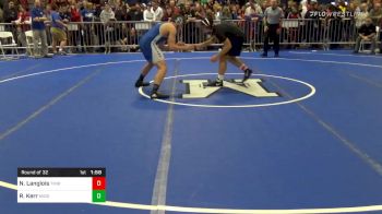 195 lbs Prelims - Niko Langlois, Timberlane vs Ryan Kerr, Middletown-RI