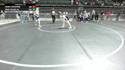 120 lbs Consolation - Harry Crowther, Christian Brothers Academy vs Sean Cullen, Jr., Saddle Brook
