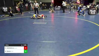 55 lbs Consy 1 - Chase DeStefano, Quakertown vs Dax Quinn, Erie