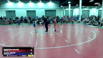 71 lbs Semis & 3rd Wb (16 Team) - Kingston Nguyen, Virginia vs Elijah Jensen, Washington