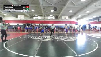 Boys 108 lbs Cons. Round 3 - Jaiden Chavez, Orland Boys vs Alex Shaw, Lassen Boys