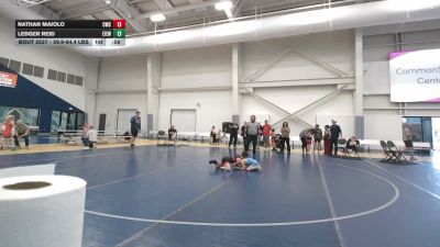 48.4-52.6 lbs Champ. Round 4 - Ledger Reid, East Idaho Elite Wrestling Club vs Nathan Maiolo, Champions Wrestling Club
