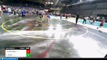 108 lbs Cons. Round 2 - Galilea Gonzalez, Warden Elite Wrestling vs Lovela Dodd, Vashon Island Junior Wrestling