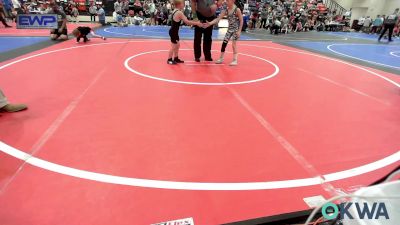 3rd Place - Liam Roberts, Locust Grove Youth Wrestling vs Tyus Jones, Checotah Matcats