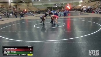 150 lbs Quarterfinals (8 Team) - Sourou Jones, Bartlett vs Harlen Hunley, Knoxville Halls