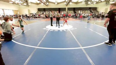 56-B lbs Consi Of 16 #1 - Ryder Kim, RedNose Wrestling School vs Cole Jenkins, Pittsgrove Wrestling Association