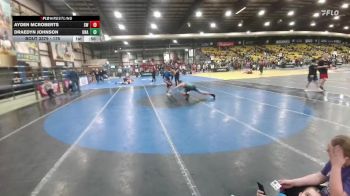 175 lbs Cons. Round 5 - Draedyn Johnson, Unattached vs Ayden McRoberts, SBL Warriors