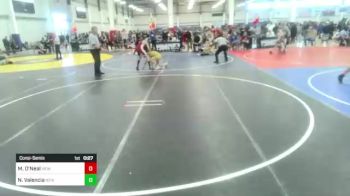 106 lbs Consolation - Maddox O'Neal, Iron Squad WC vs Nickolas Valencia, New Mexico Bad Boyz