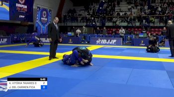 KELLY VITÓRIA TAVARES DE FREITAS vs JESSICA DEL CARMEN FICA 2024 European Jiu-Jitsu IBJJF Championship