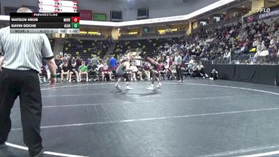 215 lbs Quarterfinal - Gavin Goche, Algona vs Watson Krob, Mount Vernon