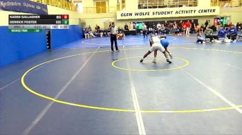 165 lbs Round 4 (6 Team) - Kaden Gallagher, Murray State vs Derrick Foster, Iowa Central Community College