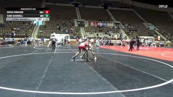 125 lbs Cons. Round 4 - Sam Gosnell, Montreat College vs Noah Krauss, Unattached
