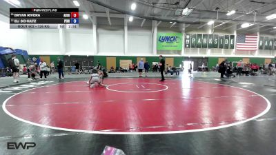 126 kg Quarterfinal - Bryan Rivera, Askren Wrestling Academy vs Eli Schultz, Pinnacle Wrestling Club