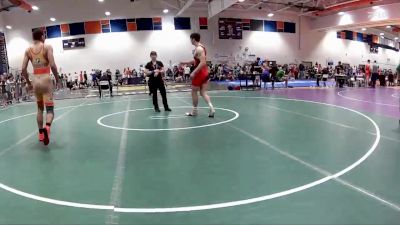 190 lbs Quarterfinal - Ethan Osburn, Gunston Wrestling Club vs Caleb Patterson, Heavy Hitting Hammers