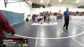 215 lbs Cons. Round 3 - Gonzalez Ricardo, Moopark vs Tytus Dimmer, Clovis West