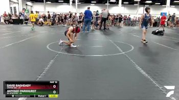 92 lbs Round 3 (4 Team) - David Baghdady, Savage WA vs Antonio Parkhurst, 84 Athletes