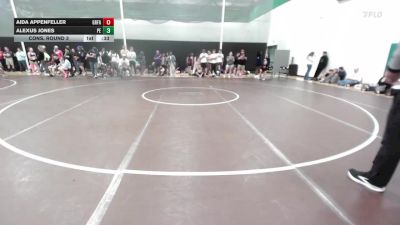 135 lbs Cons. Round 3 - Alexus Jones, Prodigy Elite vs Aida Appenfeller, Greco Roman Freestyle Associat