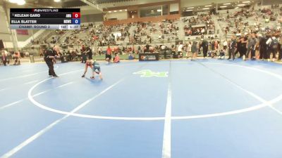 49 lbs Champ. Round 3 - Keleah Garo, Avalanche Wrestling Association vs Ella Slatter, Mt Spokane Wrestling Club