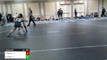 136 lbs Round Of 32 - Itzel Padilla, Cobra Kai vs Krista Green, Legacy WC