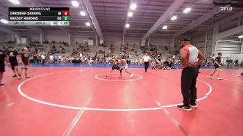 132 lbs Rr Rnd 2 - Christian Saravia, MF Young Bucks vs Gradey Harding, St. Paris Graham