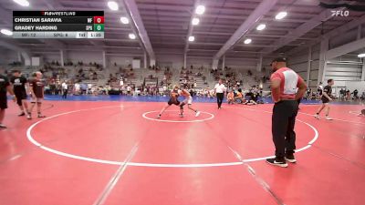 132 lbs Rr Rnd 2 - Christian Saravia, MF Young Bucks vs Gradey Harding, St. Paris Graham
