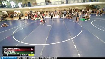 72-72 lbs Round 2 - Ellen Tingey, Champions Wrestling Club vs Emiliano Colunga, Team Pride Academy