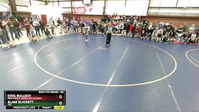 98 lbs Semifinal - Stihl Bulloch, Iron County Wrestling Academy vs Blake Blackett, JWC