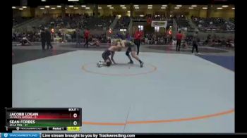 182 lbs Round 1 (4 Team) - Sean Forbes, 3A La Pine vs Jacobb Logan, 3A South Umpqua