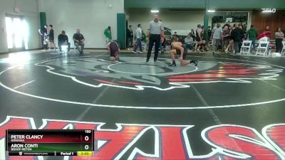 150 lbs Champ. Round 1 - Aron Conti, Bishop Ireton vs Peter Clancy, Gonzaga