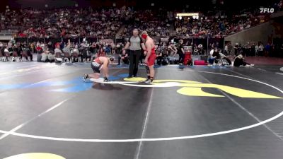 4A 215 lbs Cons. Round 1 - Logan Wilson, Homedale vs Conrad Jerke, Buhl