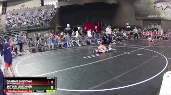 70 lbs Round 1 (6 Team) - Graham Sandoval, Oklahoma Elite vs Sutton Leischner, South Dakota Thunder