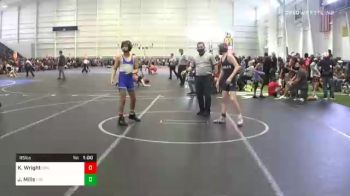 95 lbs Consolation - Koda Wright, Driller WC vs Jackson Mills, Yuba Sutter Combat