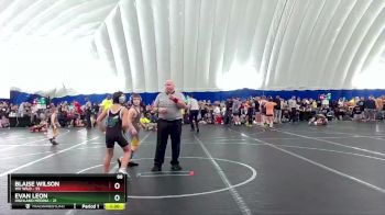 88 lbs Round 4 (8 Team) - Evan Leon, Highland Medina vs Blaise Wilson, WV Wild