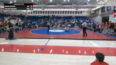 126 lbs Round 7: 1st Place - Gavin Austin, Jefferson vs Calvin Waters, Troup