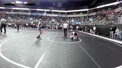 105.6-114.9 lbs Round Of 16 - Aislyn Buckner, Erwc vs Eleanor Polking, Ggb