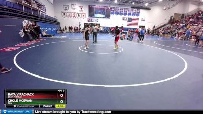 124-130 lbs Semifinal - Chole McEwan, CCA vs Raya Virachack, Dean Morgan