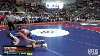 5A 126 lbs Quarterfinal - Kavan Morgan, Lakeside vs Paxton Farmer, Greenbrier