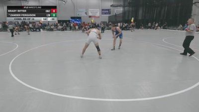 175 lbs Cons. Rd Of 16 - Brady Ritter, Unattached vs Zander Ferguson, Lincoln Southeast Wrestling