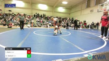 132 lbs Rr Rnd 3 - Isabella Soto, Spartan Wrestling Fort Smith vs Gavin Dollard, Van Buren Matdawgs