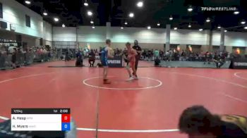 120 kg Final - Anderson Heap, Attack Wrestling vs Hayden Myers, Mayo Quanchi Wrestling Club