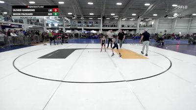 60 lbs Round Of 32 - Oliver Gammons, Lincoln-Sudbury vs Nixon Packard, Saco Valley WC