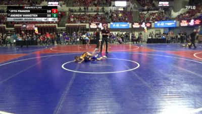 74 lbs Champ. Round 2 - Andrew VanSetten, Shepherd Wrestling Club vs Otto Franzen, Sidney Wrestling Club