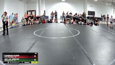 84 lbs Finals (2 Team) - Declan Jericho, Brawler Elite vs Cameron Euker, Barn Brothers