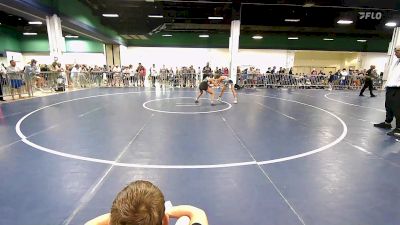 100 lbs Consi Of 16 #1 - Audrey Flores, OK vs Jason Hughes, NJ