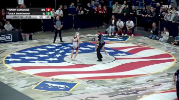 Cons. Round 2 - Kadin Gonzales, Spearfish vs Alex Siemonsma, West Central