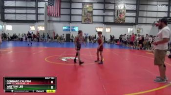 80 lbs Champ. Round 2 - Gennaro Calvani, River City Wrestling vs Weston Lee, Defiant