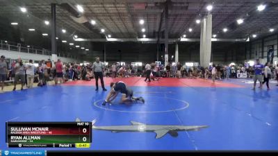 100 lbs Cons. Round 2 - Ryan Allman, Darkhorse vs Sullivan McNair, Raleigh Area Wrestling